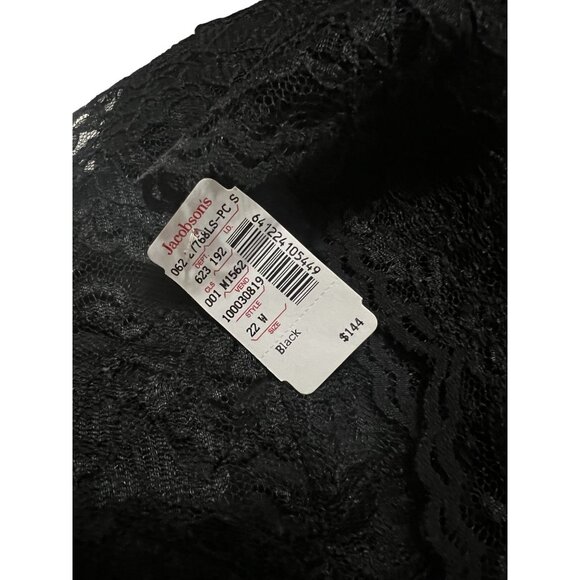 Maggy London Vintage NWT V Neck and Back Lace Career Blouse Sz 22 W Plus Womens - Picture 5 of 13